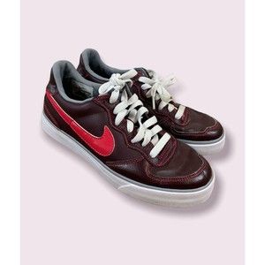 Nike Women’s Leather shoes size 7 Sweet Ace 83 Burgundy / stealth 407992-600